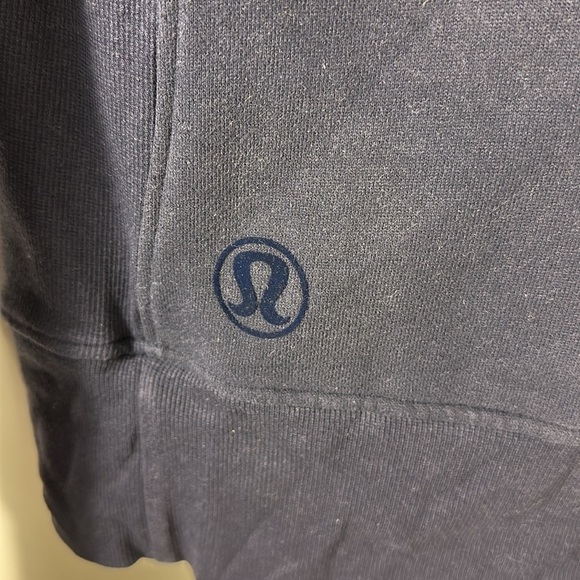 Lululemon Midnight Navy Blue Floral Flock Pullover Sweatshirt 6 - Picture 8 of 12
